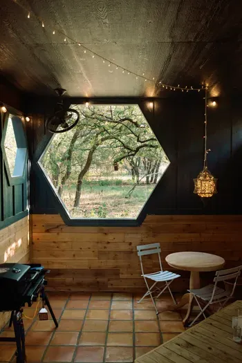 Acorn View from Outdoor Tub