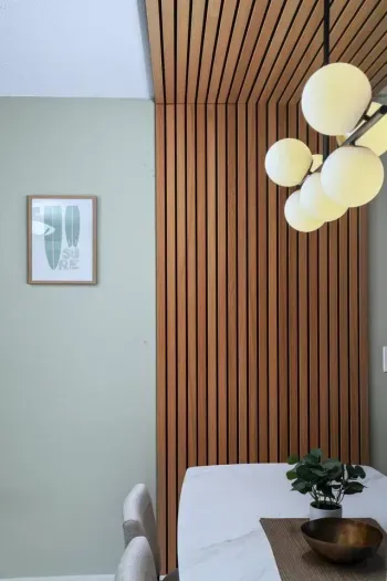 Enjoy cozy dinners in a beautiful space 