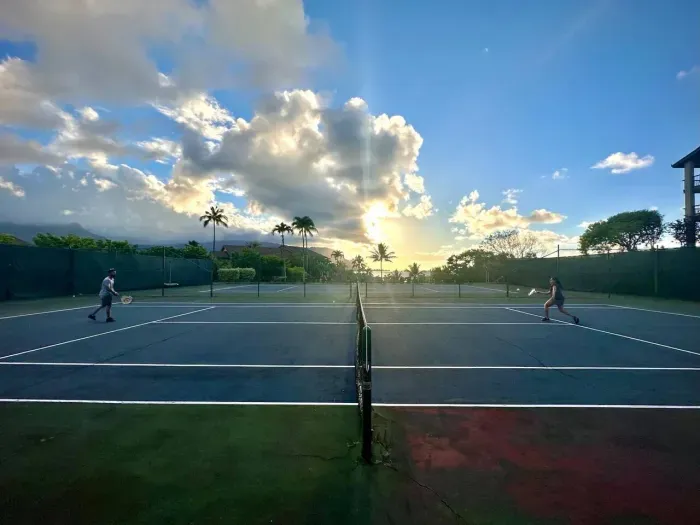 World renowned Resort Tennis courts with a view ! 
Pop over to the Tennis shop for rentals and lessons ! 