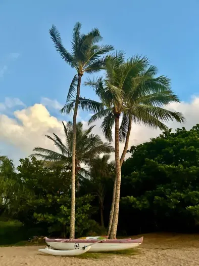 Pu’u Poa beach, a  beautifully serene place 
