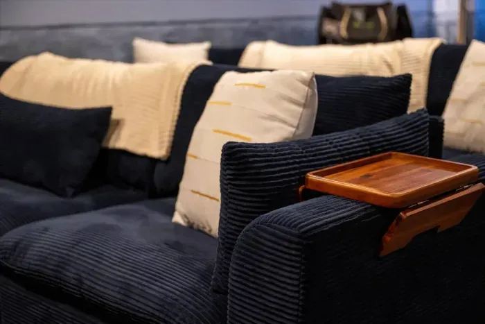 All in the details, arm stay for convenience!