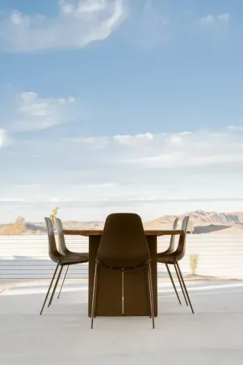 Outdoor dining for some al fresco dining when the weather is nice