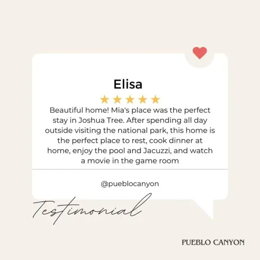  “The perfect stay after a day of adventure.” Guests love how Pueblo Canyon blends comfort, style, and connection.