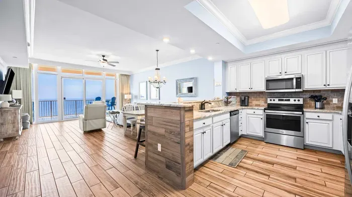 Fully equipped kitchen
