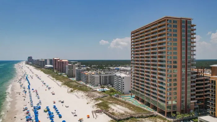 Phoenix Orange Beach from the beach