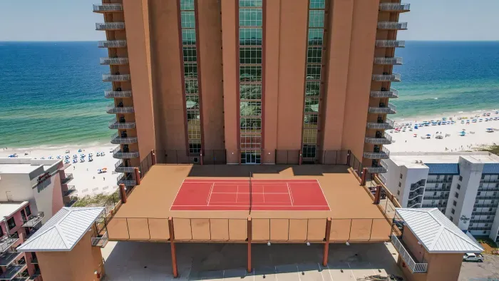 Tennis courts