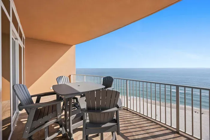 Balcony with Gulf views