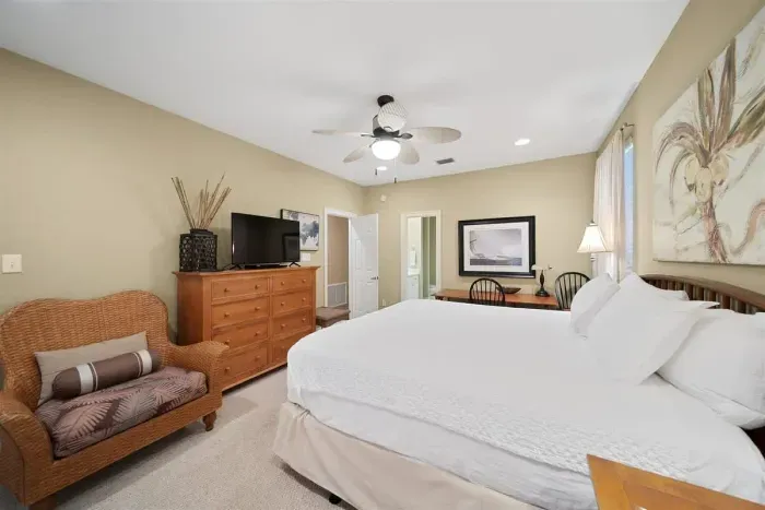 Primary Bedroom with King Size Bed