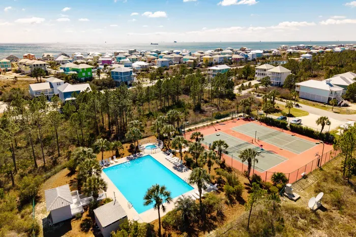 Main community pool & tennis courts