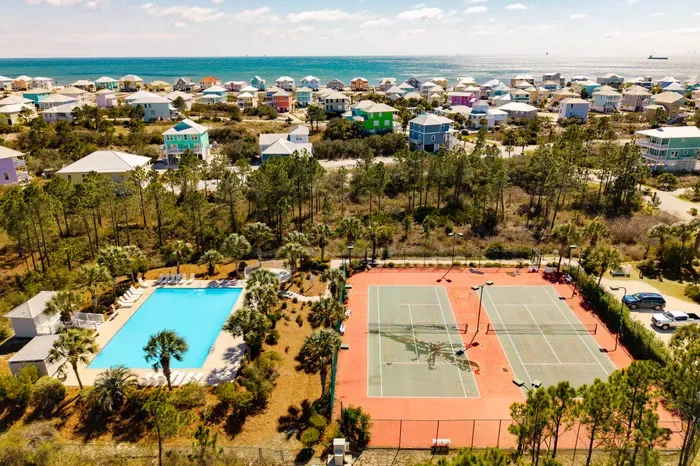 Main community pool & tennis courts