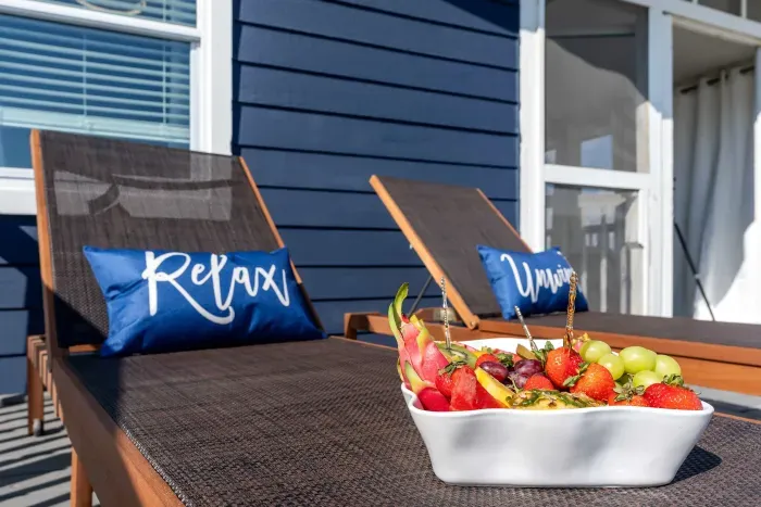 Back Sun Deck: Catch some rays on the loungers all with the Gulf as your backdrop.