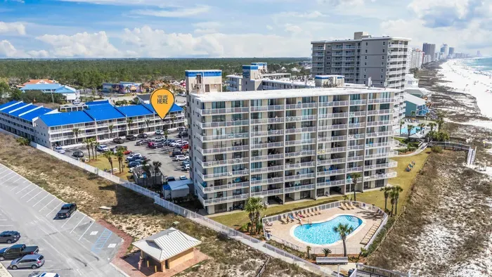 Unit balcony within the complex