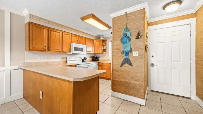 Entrance to the unit