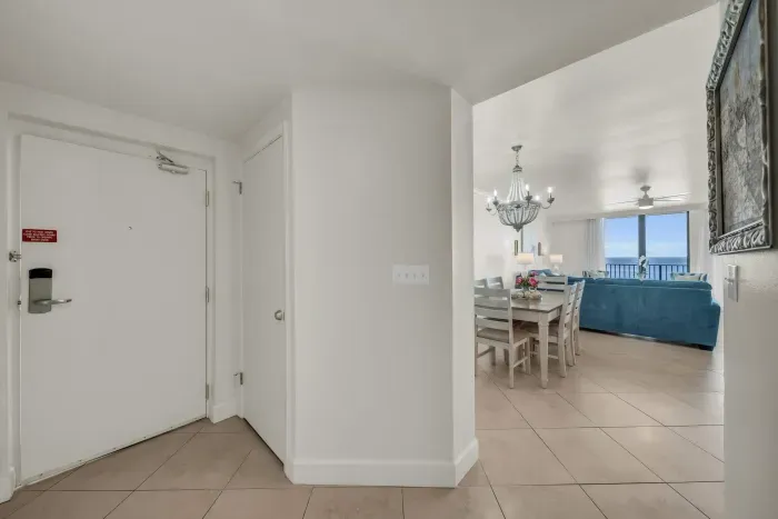 Entrance to the unit