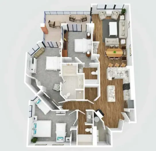 Floor Plan Four Seasons 702E