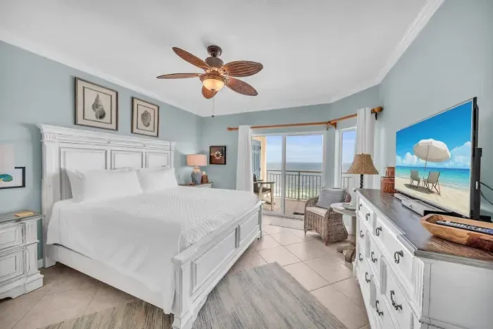 Primary Bedroom with King size bed