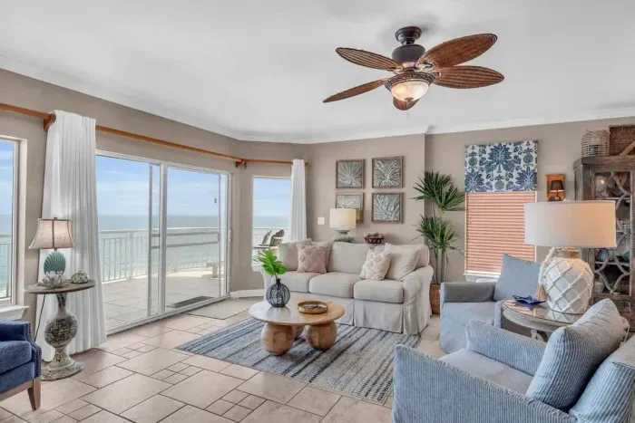 A great view from the comfort of the living area