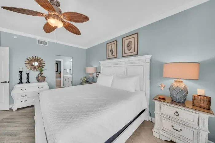 Primary Bedroom with King size bed