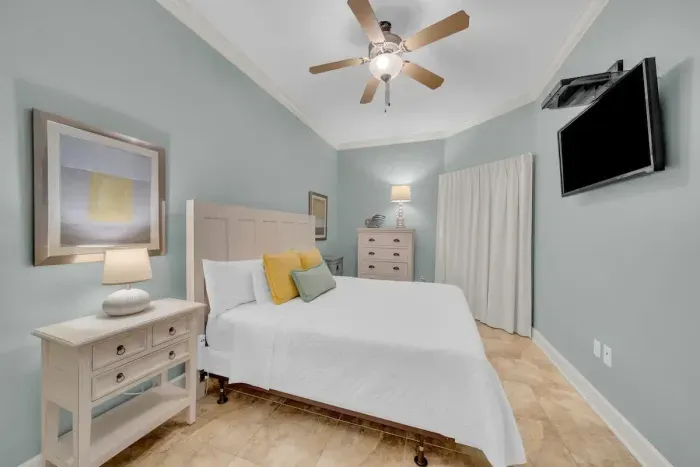 1st guest bedroom with king size bed