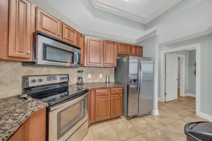 Fully equipped kitchen