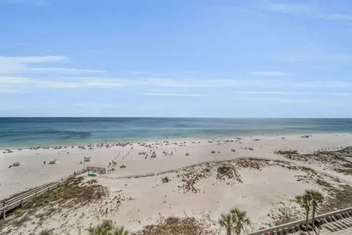 Gulf view from balcony