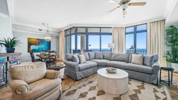 Living room with access to balcony