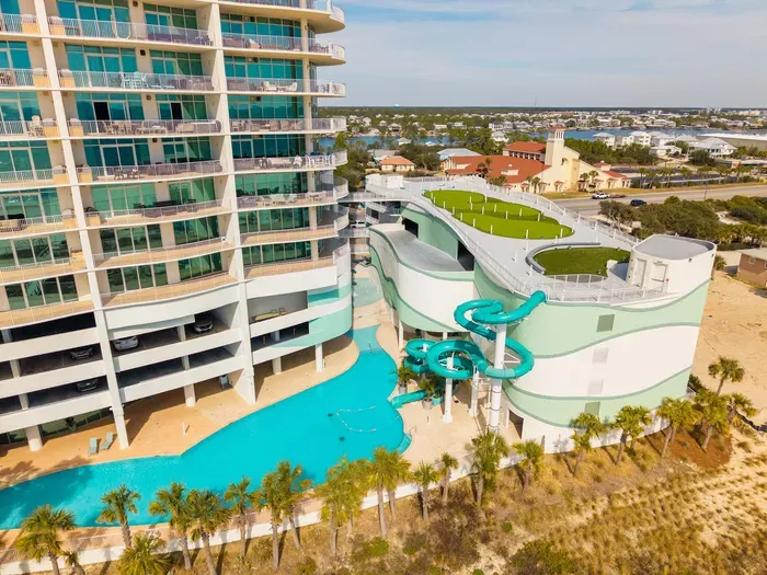 Turquoise Place Outdoor pool and waterslide