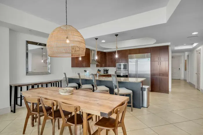 Dining room with seating for 8 