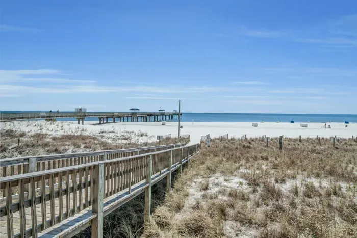 Emerald Skye beach boardwalk