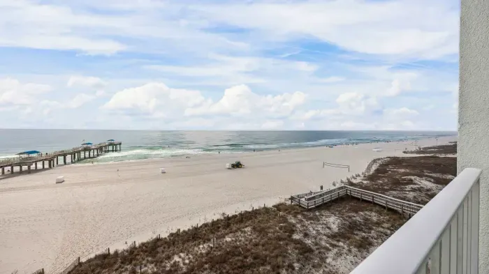 Gulf view from balcony