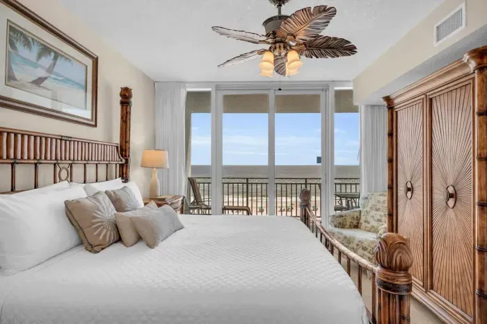 Primary Bedroom with balcony access