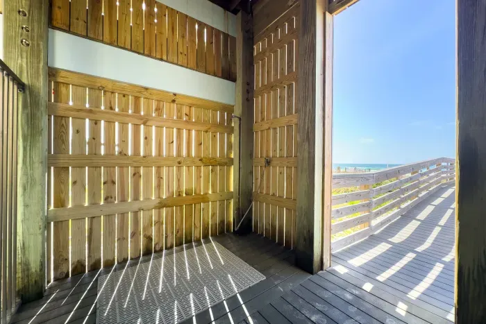 Beach Access - Wooden Walkway