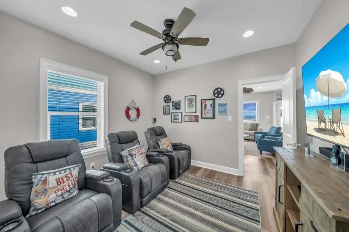 Home theatre off living room