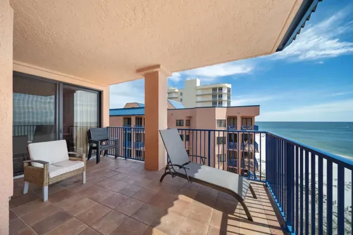 Balcony with Gulf views