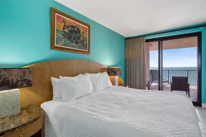 Primary Bedroom with balcony access