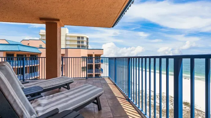 Balcony with Gulf views
