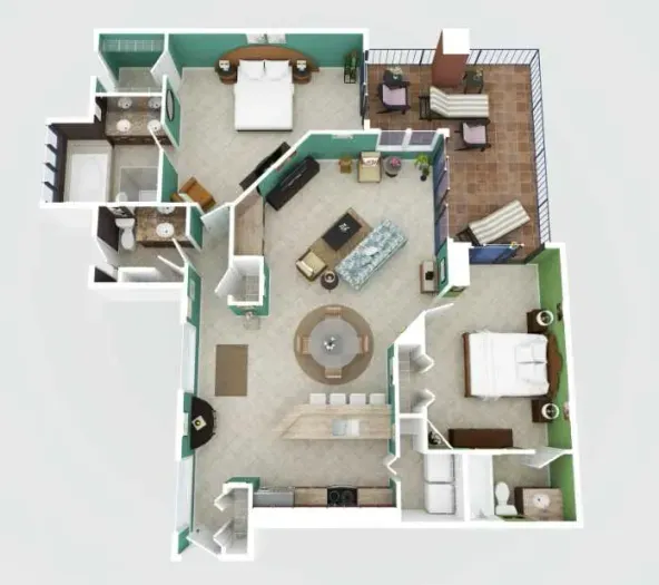 Floor Plan 901W