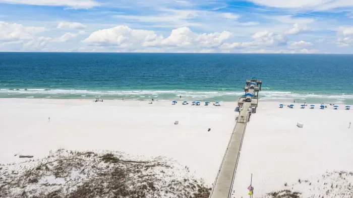 Fishing pier exclusively for Four Seasons guest