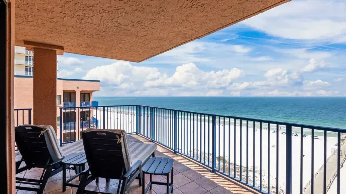 Private balcony
