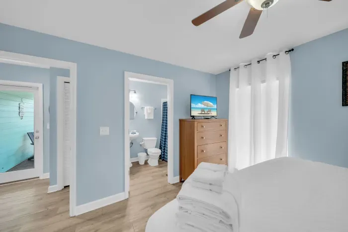 First floor primary bedroom