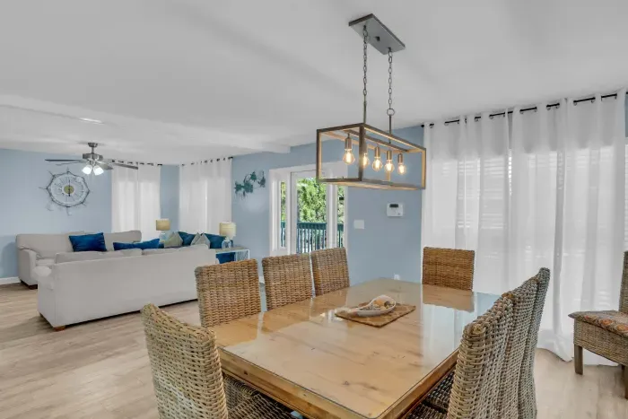 Dining room with seating for 8