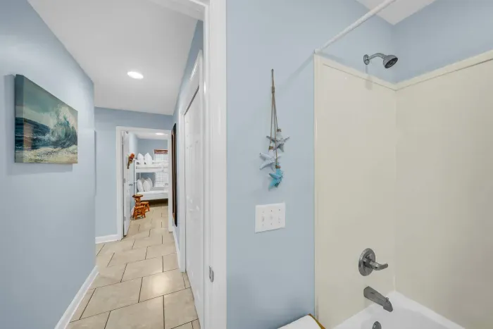 Second floor hallway bathroom