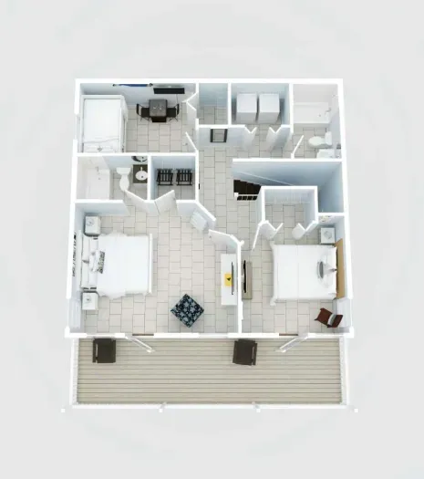 Second Level Floor Plan