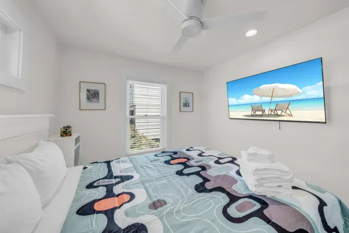 Primary bedroom with Queen size bed