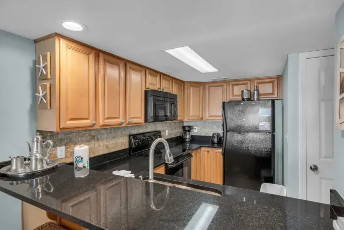 Fully equipped kitchen