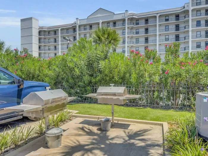 Shared grilling area