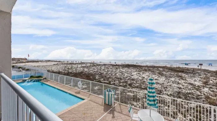 View from condo balcony