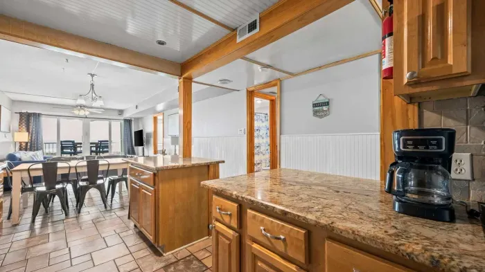 Fully equipped kitchen