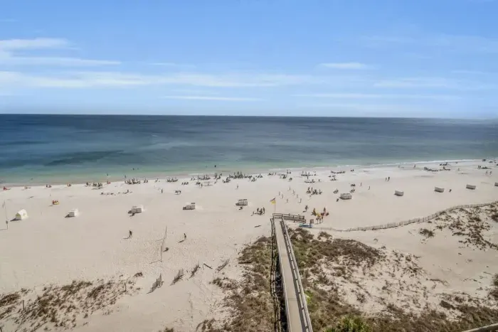 Gulf view from balcony