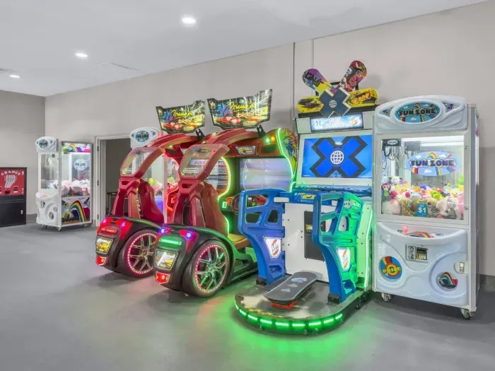 Onsite gaming arcade